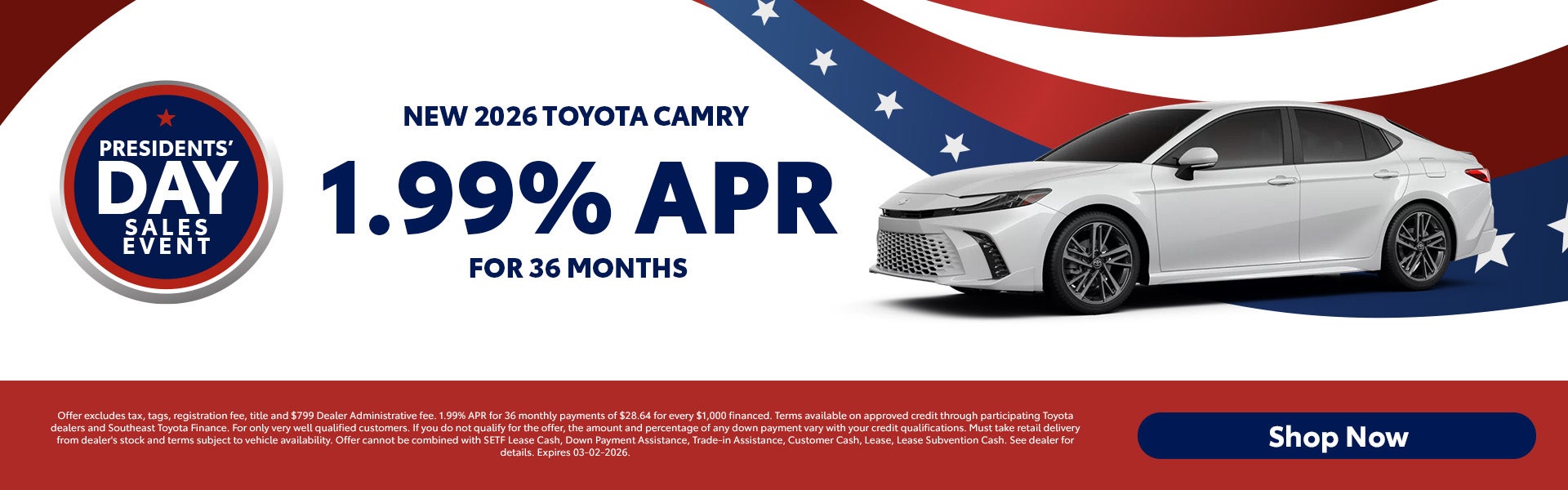 New 2026 Toyota Camry