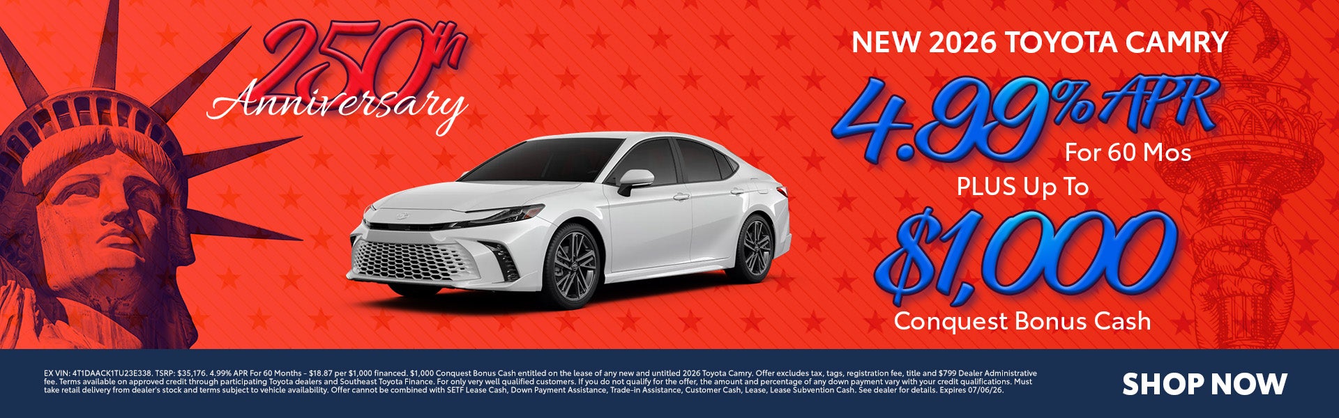 New 2026 Toyota Camry