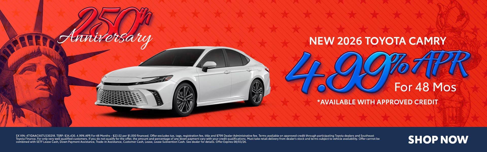New 2026 Toyota Camry