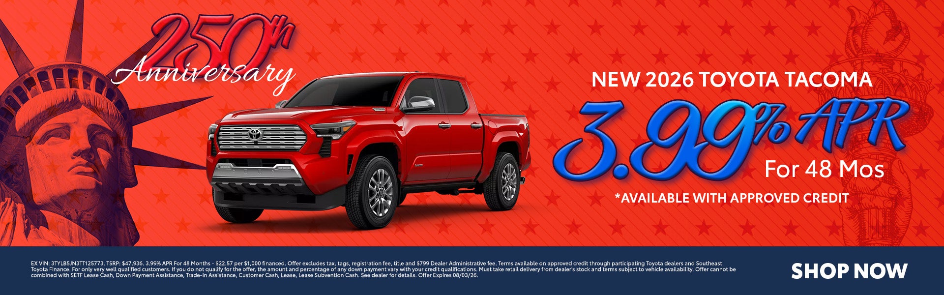 New 2026 Toyota Tacoma