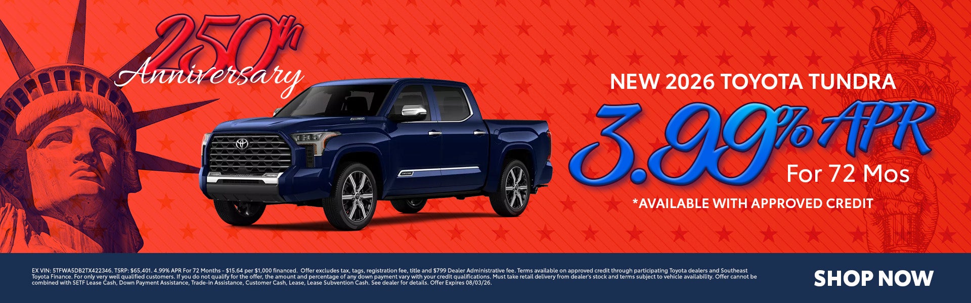 New 2026 Toyota Tundra
