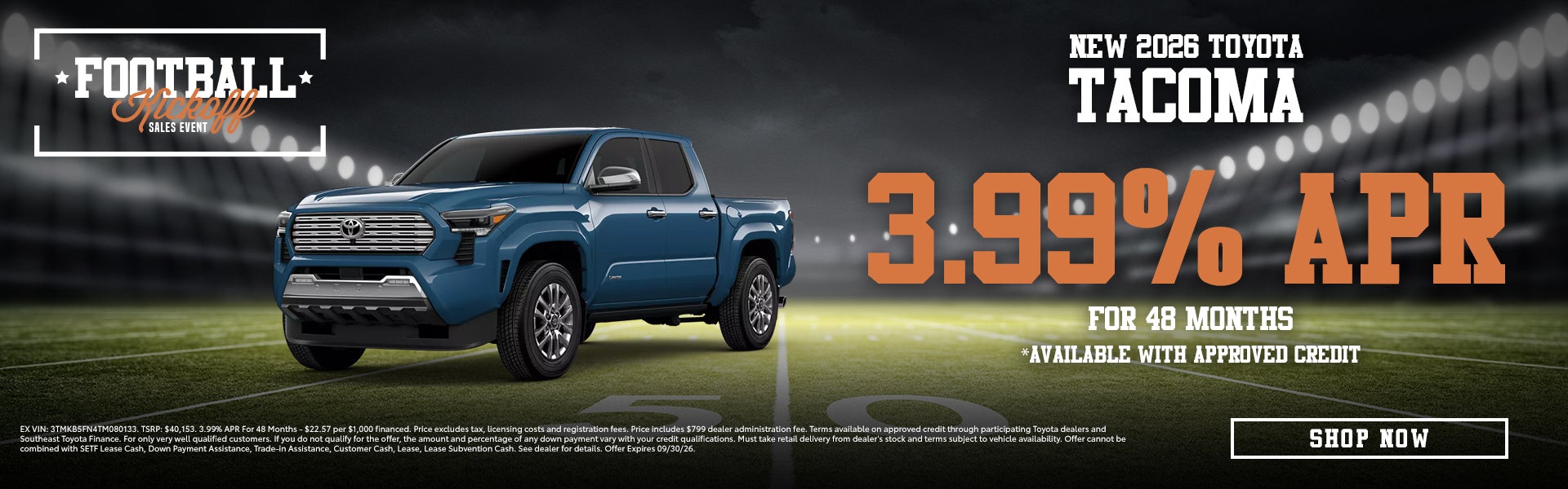 New 2026 Toyota Tacoma